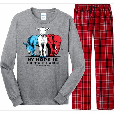 My Hope Is In The Lamb Long Sleeve Pajama Set