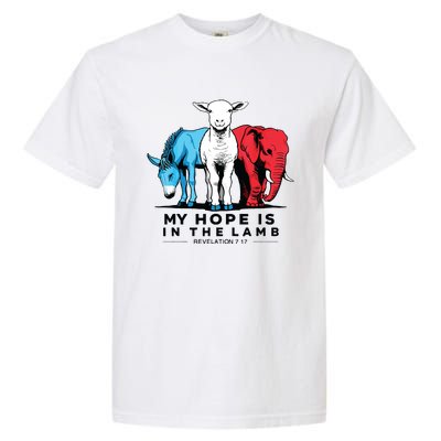 My Hope Is In The Lamb Garment-Dyed Heavyweight T-Shirt