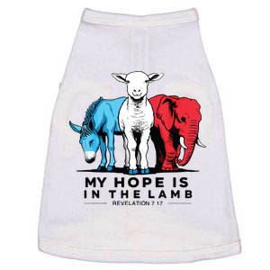 My Hope Is In The Lamb Doggie Tank