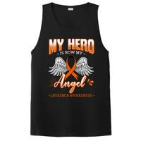 My Hero Is Now My Angel Leukemia Bone Marrow Hematologists PosiCharge Competitor Tank