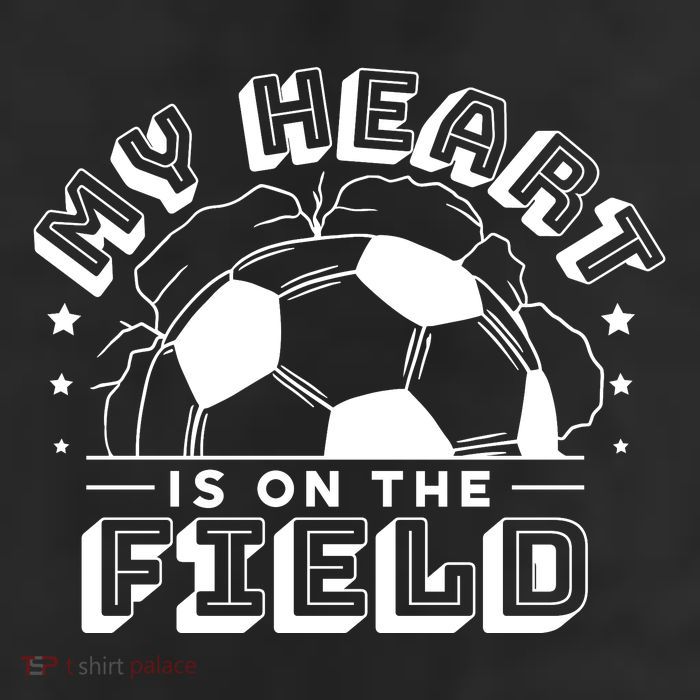 My Heart Is On The Field Soccer 11oz C Handle Ceramic Mug