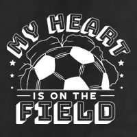 My Heart Is On The Field Soccer Beanie