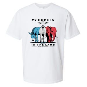 My Hope Is In The Lamb Sueded Cloud Jersey T-Shirt