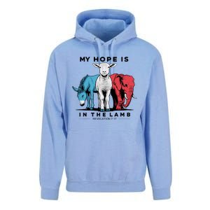 My Hope Is In The Lamb Unisex Surf Hoodie