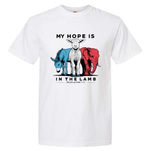 My Hope Is In The Lamb Garment-Dyed Heavyweight T-Shirt