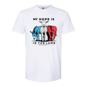 My Hope Is In The Lamb Softstyle CVC T-Shirt