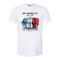 My Hope Is In The Lamb Softstyle CVC T-Shirt