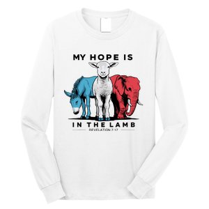 My Hope Is In The Lamb Long Sleeve Shirt