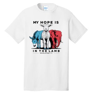 My Hope Is In The Lamb Tall T-Shirt