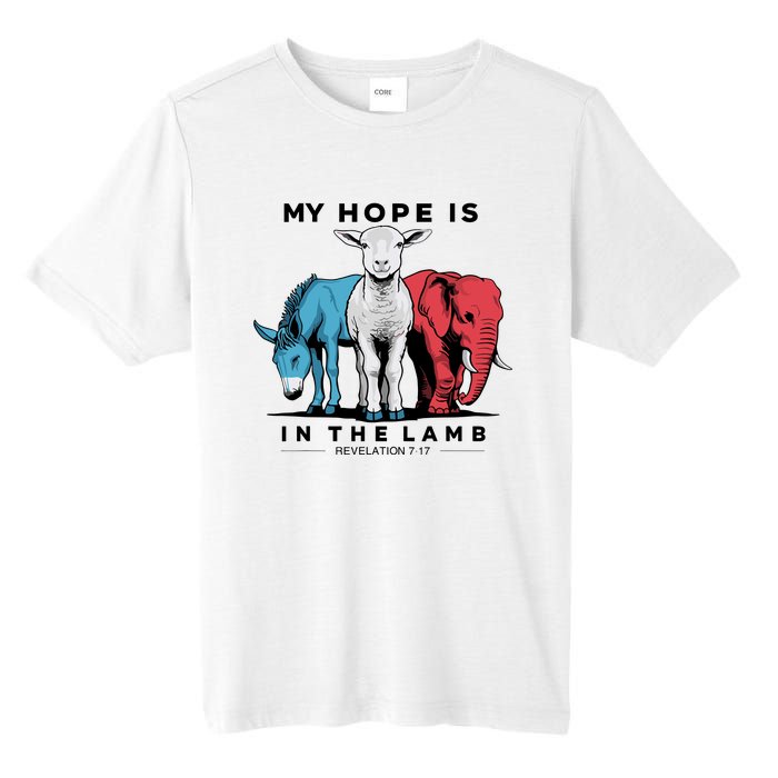 My Hope Is In The Lamb Tall Fusion ChromaSoft Performance T-Shirt