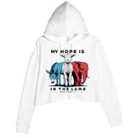 My Hope Is In The Lamb Crop Fleece Hoodie