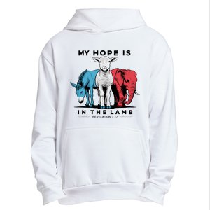 My Hope Is In The Lamb Urban Pullover Hoodie