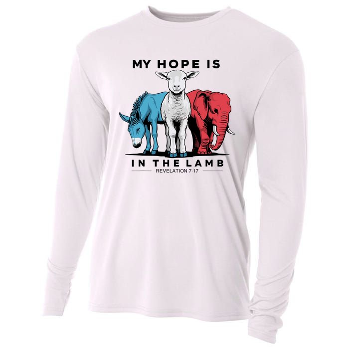 My Hope Is In The Lamb Cooling Performance Long Sleeve Crew