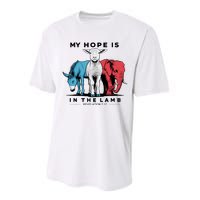 My Hope Is In The Lamb Performance Sprint T-Shirt