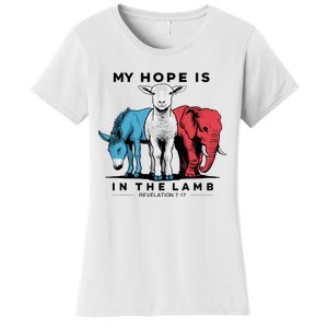 My Hope Is In The Lamb Women's T-Shirt