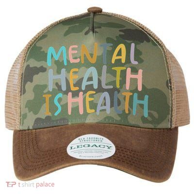 Mental Health Is Health Legacy Tie Dye Trucker Hat