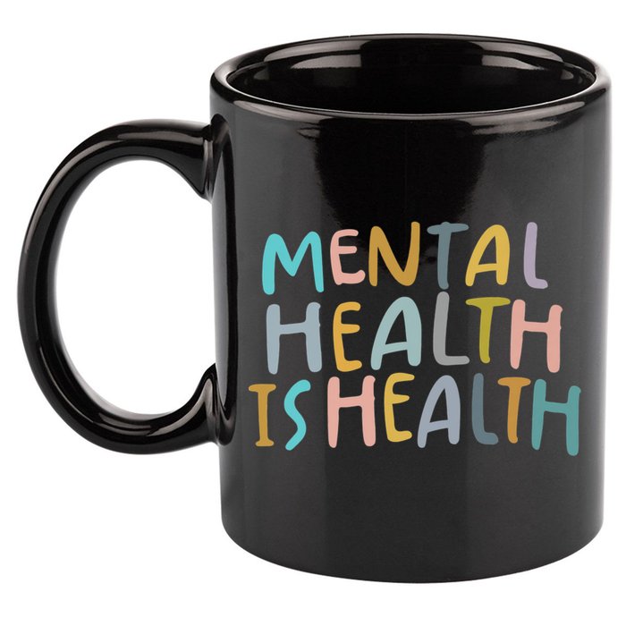 Mental Health Is Health 11oz C Handle Ceramic Mug