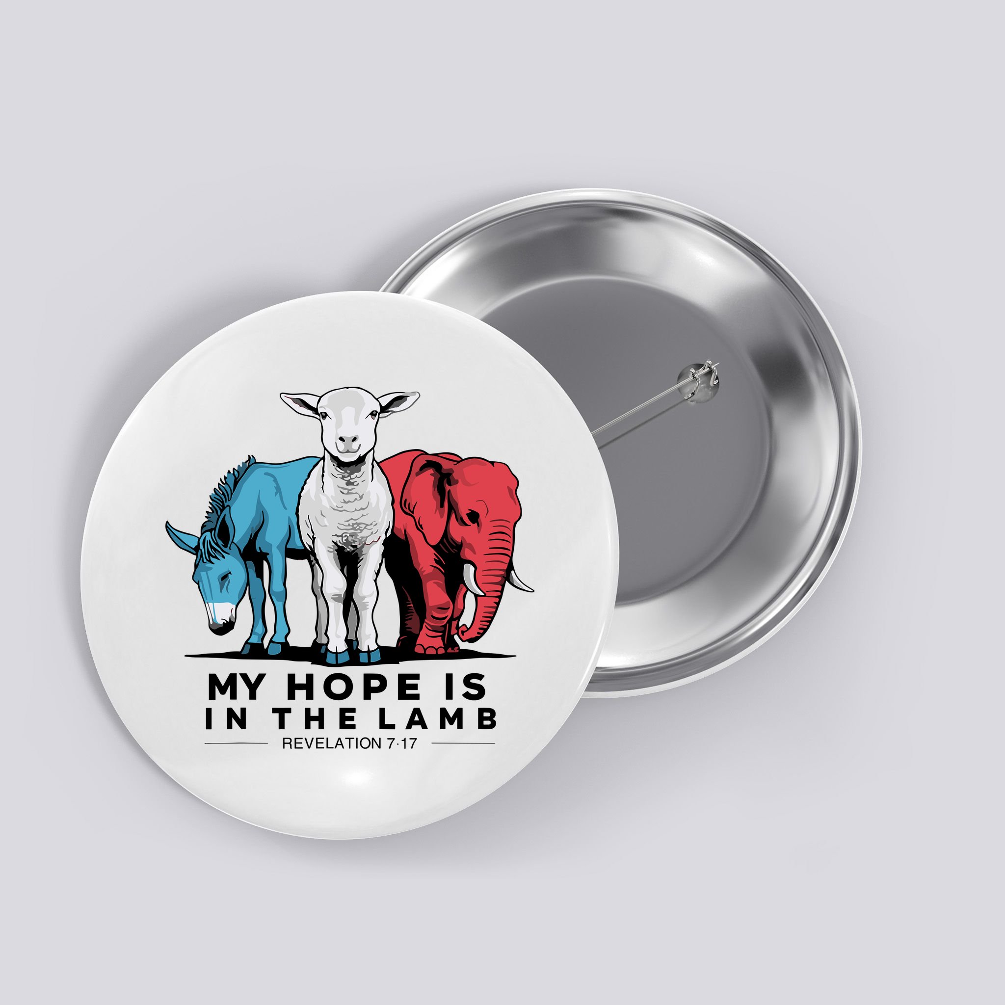 My Hope Is In The Lamb Button