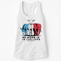 My Hope Is In The Lamb Womens Tank Top