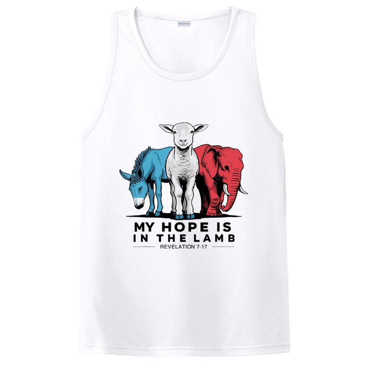 My Hope Is In The Lamb PosiCharge Competitor Tank