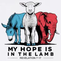 My Hope Is In The Lamb Cropped Pullover Crew