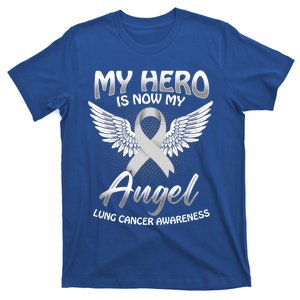 My Hero Is Now My Angel Lung Cancer Carcinoma Tumor Cute Gift T-Shirt