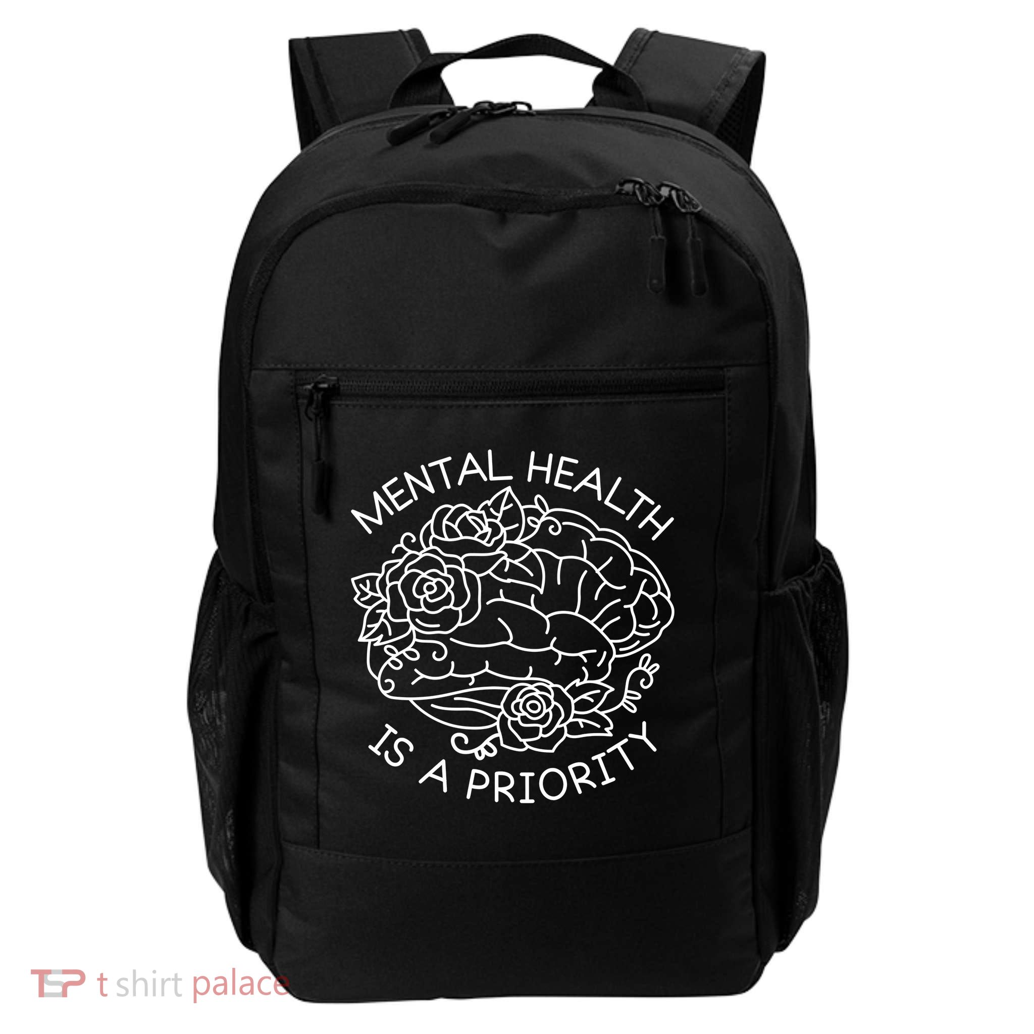 Mental Health Is A Priority Daily Commute Backpack