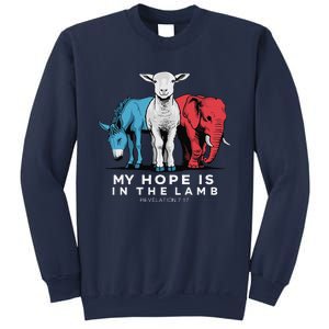 My Hope Is In The Lamb Christian God Jesus Sweatshirt