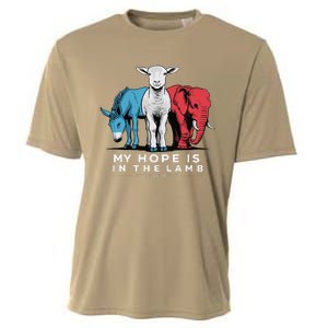 My Hope Is In The Lamb Christian God Jesus Cooling Performance Crew T-Shirt