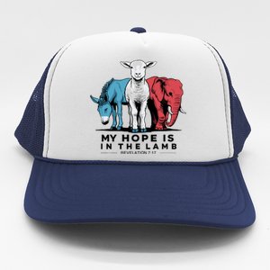 My Hope Is In The Lamb Trucker Hat