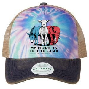 My Hope Is In The Lamb Legacy Tie Dye Trucker Hat