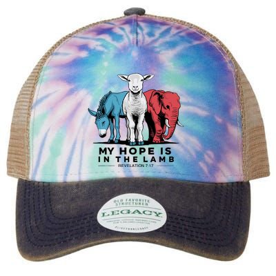 My Hope Is In The Lamb Legacy Tie Dye Trucker Hat