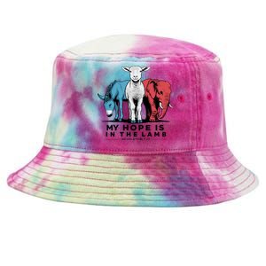 My Hope Is In The Lamb Tie-Dyed Bucket Hat