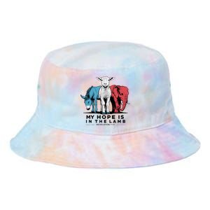 My Hope Is In The Lamb Tie Dye Newport Bucket Hat