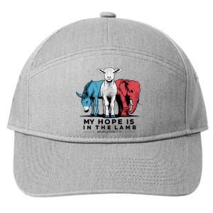 My Hope Is In The Lamb 7-Panel Snapback Hat