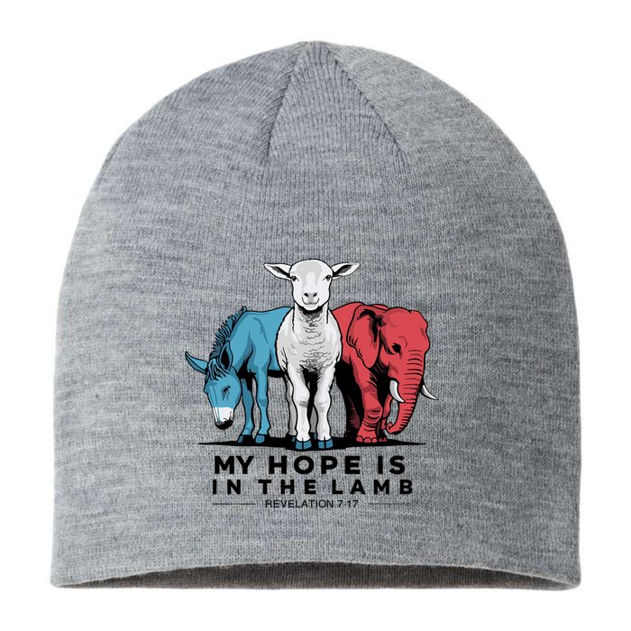 My Hope Is In The Lamb Sustainable Beanie