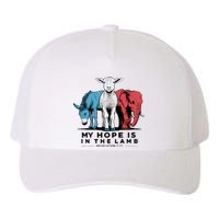 My Hope Is In The Lamb Yupoong Adult 5-Panel Trucker Hat