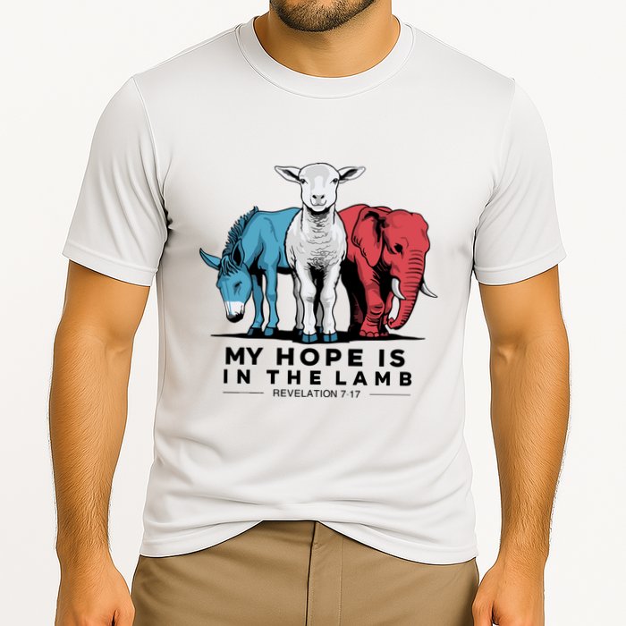 My Hope Is In The Lamb Performance Shirt
