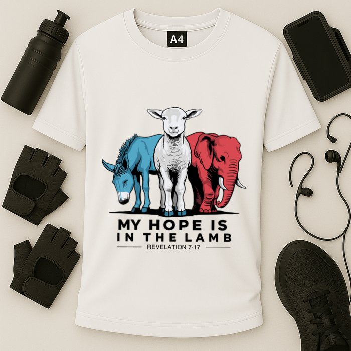 My Hope Is In The Lamb Performance Shirt