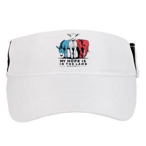 My Hope Is In The Lamb Adult Drive Performance Visor