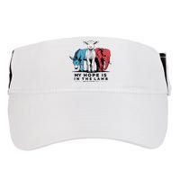 My Hope Is In The Lamb Adult Drive Performance Visor