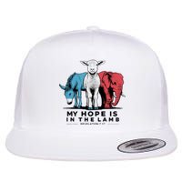 My Hope Is In The Lamb Flat Bill Trucker Hat