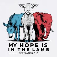 My Hope Is In The Lamb Magnet