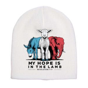 My Hope Is In The Lamb Short Acrylic Beanie