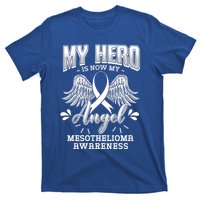 My Hero Is Now My Angel Mesothelioma Warrior Mesothelium Gift T-Shirt