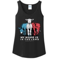 My Hope Is In The Lamb Ladies Essential Tank