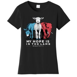 My Hope Is In The Lamb Women's T-Shirt