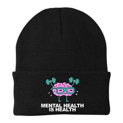 Mental Health Is Health Brain Workout Beanie