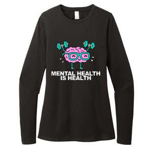 Mental Health Is Health Brain Workout Womens CVC Long Sleeve Shirt