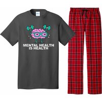 Mental Health Is Health Brain Workout Pajama Set